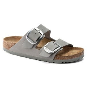 Women’s Birkenstock Arizona Big Buckle
Nubuck Leather in Dove Gray size 10-10.5